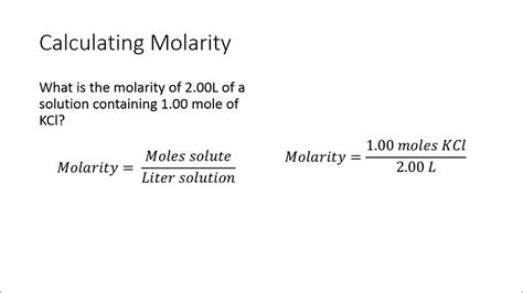 How do I calculate the molarity and percentage of .